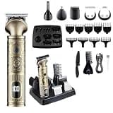 DAXXIN Hair Clippers, Professionals Clipper Multi-Function LCD Display Hair Trimmer