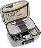 OZCHIN Smell Proof Bag with Combination Lock File Organizer Case Container Medicine Odorless Storage Lock Box Great Gift for Friend