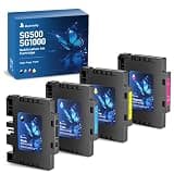 Butinkfly 2026 3.09 Sublimation Ink Cartridge Compatible with Sawgrass SG500 SG1000 Printer All Versions | No Grid Lines Guaranteed | High-PerformanceInk(4 PK, B/C/M/Y)