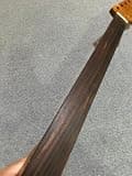 Fretless 22 fret Roasted Flame Maple Electric Guitar Neck Rosewood Fretboard