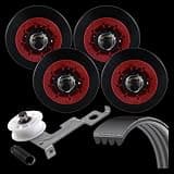 LGKIT Dryer Maintenance Kit for LG 4581EL2002C 4400EL2001A Belt B4561EL3002A 4400EL2001ACM 4561EL3002ACM