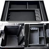 JOJOMARK Center Console Organizer Tray fits for 2019-2022 GMC Sierra/Chevy Silverado 1500 Accessories, 2020-2021 2022 2023 Silverado/Sierra 2500 HD/3500 HD