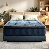 Xuqox Twin Bed Mattress,10" Hybrid Mattress in a Box,Cooling Gel Memory Foam & Pocketed Coils Spring for Motion Isolation& Medium Firm,Breathable,CertiPUR-US (Twin, 10")