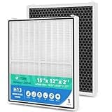 124746 Replacement Filter Compatible with Amway Atmosphere Drive Car 124746 Air Purifier, H13 Grade True HEPA & Carbon Media for Road Exhaust, Pollen & Pet Odors, Fits 124746 Series, 1-Pack