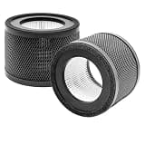 2Pcs Tt-Ap001 Replacement Filters, Compatible For Taotronics, Activated Carbon Filters Traps Household Unpleasant Smells For Daily Use