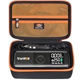 Portable Air Compressor Case Compatible with KUXISA/for GJOSYOI/for WARWOLF Tire Inflator Air Compressor Electric Air Pump, Hard EVA Travel Protective Storage Bag (Case Only)