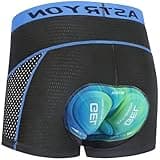 Cycling Shorts Men Padded Bike Shorts 5D Gel MTB Mountain Bicycle Quick Drying Shockproof Breathable Cycling Underwear Black