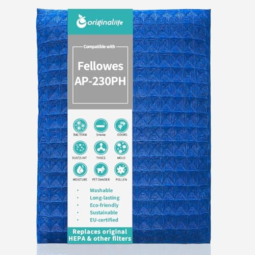 Air Purifier Filter for Fellowes AP-230PH, Washable & Reusable,Originallife ULTRA