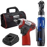 ACDelco ARW1209-K14 G12 Series 12V Li-ion Cordless 3/8” Rachet Wrench & Impact Wrench Combo Tool Kit