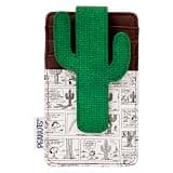 Loungefly Peanuts: Spike - Desert Card Hold with Cactus Clip - 3 Card Slots and 1 Clear ID Slot - Collectible Wallets