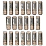 INLAND Micro Center Super Speed 20 Pack 32GB USB 3.0 Flash Drive Memory Stick Thumb Drive Data Storage Jump Drive Bulk, Much Faster Than USB2.0 Flash Drive, Brown