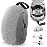 sarlar Carrying Case for Meta Quest 3S/Quest 3/Quest 2, VR Headset, Controller, Offical Original Head Strap Accessories, Premium Hard Felt Fabric with Lightweight Protection for Travel Storage