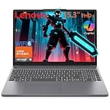 Lenovo Gaming Laptop, 15" WUXGA IPS Display, AMD Ryzen 5 7535HS, 24GB DDR5 RAM, 1TB PCIe SSD, Radeon 660M Graphics, Copilot AI PC, HDMI, Type-C, WiFi 6, Bluetooth 5.3, Luna Grey, Windows 11 Home