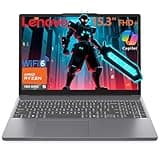 Lenovo Gaming Laptop, 15" WUXGA IPS Display, AMD Ryzen 5 7535HS, 24GB DDR5 RAM, 1TB PCIe SSD, Radeon 660M Graphics, Copilot AI PC, HDMI, Type-C, WiFi 6, Bluetooth 5.3, Luna Grey, Windows 11 Home