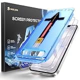 MAGIC JOHN 2 PACK for iPhone 17e Screen Protector, HD Clear, Fast Easy Installation, Anti-Scratch, Tempered Glass, Bubble Free