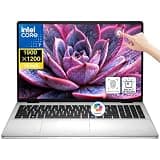 Dell 16 Laptop DC16251, Intel Core 7 150U(10-Core, Up to 5.4GHz), 16-inch 16:10 FHD+ IPS 300 Nits Touchscreen, 32GB DDR5, 1TB SSD, Backlit Keyboard, Fingerprint Reader, AI Copilot Key, Windows 11 Pro