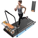 Compact Walking Treadmill Pad with 0–8% Incline, 2.5HP, 265 lbs