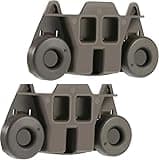 W10195416 2 PACK Wheel Assembly Replacement for Whirlpool Dishwasher AP5983730 PS117221