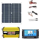 MDYHY 4000W Off-Grid Solar Panel Kit with 300W Waterproof Panel & Smart 100A Controller for Outdoor Power Supply