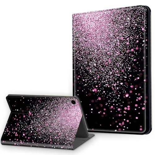 Gmeyutqy Case for Samsung Galaxy Tab A11 Plus 11" 2025/A9 Plus 11 Inch 2023, Multi-Angle Viewing Leather Smart Stand Back Cover with Auto Sleep Wake, Pink