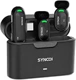 SYNCO Mini Wireless Microphone for iPhone15/16/17 & Android USB-C