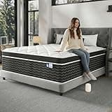 Ruoysun Luxury King Size Mattress 14 Inch, Hybrid King Mattress in a Box
