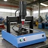 Drmoxin Electric Metal Marking Machine, Dot Peen Metal Engraving Machine Numbers Letter Tag Nameplate Engraver Device with USB Flash Disk 300×200mm