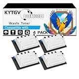 KYTGV 008R13334 Waste Toner Container Compatible for Xerox VersaLInk C620/C625 Printers, High-Yield 170000 Pages Strong Print Clarity (4 Pack Black)