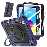 Case with Screen Protector for Apple iPad A16 11th Gen/iPad 10th Gen 2022