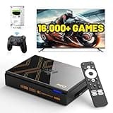 Kinhank Super Console X5 PRO Retro Gaming Console with 16000+Games,Android 12.0 OS,Emulator System,8K UHD Output,WI-FI 6,BT 5.0,SATA 3.1,AV1,Rock Chip RK3588S,Gigabit Ethernet,Wireless Controller