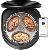 PETLIBRO Automatic Wet Food Cat Feeder 2026 New Version with Semiconductor Cooling, Refrigerated 3 Fresh Meals in 3 Days, App-Controlled Pet Food Dispenser, Stainless Steel Bowl, Easy to Clean