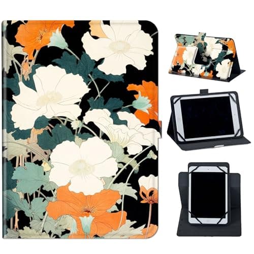 Case for Kobo Libra Colour 7 Inch (Model: N428, 2024 Release),360 Degree Rotating Case with Kickstand and with Magnetic Closure Case for Kobo Libra Colour 7" 2024,Pink Black Print Texture