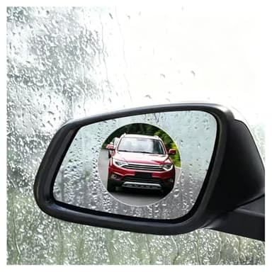 SHLZMMO Rear View Mirror Rain Guard for BMW M2 2016–2025 2026 F87/G87, Anti-Fog Protective Film for Side Mirror, Exterior Window Shield for Driving Safety in Rain