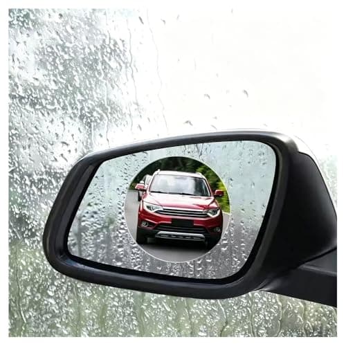 SHLZMMO Rear View Mirror Rain Guard for BMW M2 2016–2025 2026 F87/G87, Anti-Fog Protective Film for Side Mirror, Exterior Window Shield for Driving Safety in Rain