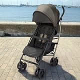 Ingenuity 3Dlite Jewel Convenience Stroller – Lightweight Folding Stroller with Car Seat Compatibility, Extra-Large Canopy & Storage