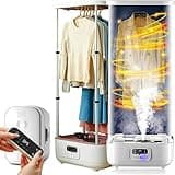 Portable Clothes Dryer, Mini Compact Electric Dryer with Remote Control, 900W Foldable Dryer for Travel, RV, Home and Apartment