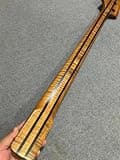 AAAAA 4 String 20fret 5 Piece Roasting Flamed Maple Electric Bass Neck Rosewood