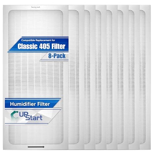 8-Pack Replacement for BlueAir Classic 405 Air Purifier Filter - Compatible with Blue Air 405 Filters HEPA H13