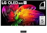 LG 83-Inch Class OLED evo AI 4K W6 Wallpaper Series Smart TV w/Dolby Atmos, Dolby Vision, HDR10, AI Super Upscaling 4K, Filmmaker Mode, Wow Orchestra, Compatible with Alexa (OLED83W6PUA, 2026)