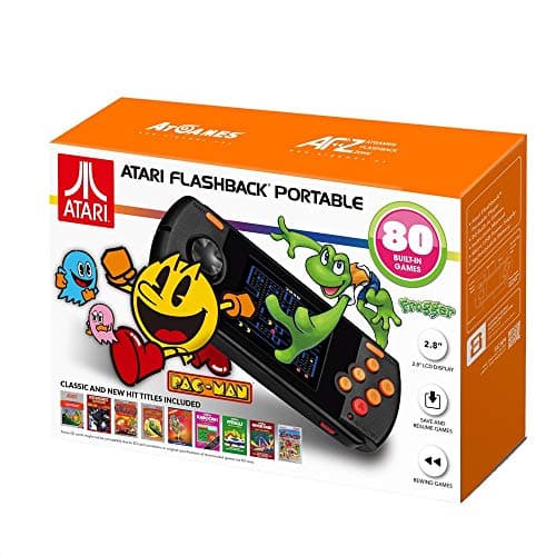 Atari Flashback Portable Console (80 Games Included) (Renewed)