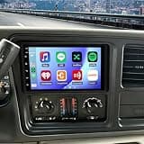 Car Stereo for GMC Envoy 2006, 7 Inch Android 13 Touchscreen Radio with Wireless CarPlay & Android Auto, GPS Navigation, Bluetooth, AHD Backup Camera, FM, SWC, Microphone
