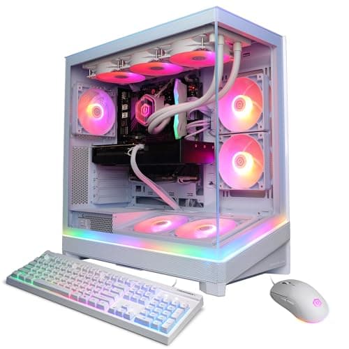 CyberPowerPC Gamer Supreme Gaming PC, AMD Ryzen 7 9850X3D, GeForce RTX 5070 Ti 16GB, 32GB DDR5, 2TB PCIe 4.0 SSD, WiFi Ready & Windows 11 Home (SLCAI27000A)