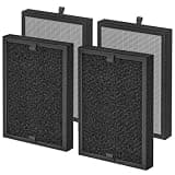 KF250 Replacement Filter, Compatible with Kenmore 1200e Series Air Purifier PM2010, for Rooms up to 1,500 Sq. Ft. 3-in-1 HEPA Filter, 4-Pack