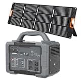 1000W 1024Wh Portable Power Station with Solar Panel
