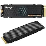 TFGAJKKKKK Hanye 4TB PCIe Gen4x4 SSD, M.2 NVMe 2280 with Heatsink, Compatible with New PS5/PS5, R: 7300MB/s, W: 6500MB/s, High-Durability 3D NAND TLC HE70, Authorized Distributor