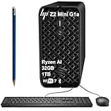 HP Z2 Mini G1a Workstation Business AI Desktop - AMD Ryzen AI Max PRO 380 (> Intel i7-1355U) - AMD Radeon 8040S - 32GB RAM - 1TB SSD - MFF - Copilot+ PC - 50 TOPS NPU - Thunderbolt 4 - DP - Win 11 Pro