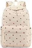 Bluboon Backpack for School Girls Women, Cute Corduroy Laptop Bookbag for Kids Teens, Durable Girls Lightweight Backpack