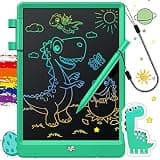 FLUESTON LCD Writing Tablet, Doodle Board Gifts for 3-8 Year Old Girls Boys, 10 Inch Colorful Electronic Board Drawing Pad for Toddlers, Christmas Birthday Gifts for Kids,Erase Lock Writing Board