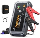 NACKEO Car Jump Starter 7000A Car Battery Jump Starter Portable Pack for Up to All Gas and 10.0L Diesel Engine 12V Jump Box, Jump Pack, Battery Booster with Jumper Cable, Lights,Storage Case, Compact