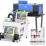 MZK A3+ DTF Printer with I3200 printhead-Auto Cleaning Maintenance+Ink Anti-Clog Filter,3X Speed vs L1800 DTF Printer,5" Rotatable Touch Screen,Dual Ink Level Alert,Film Cutter,Gift Ink 2 Years
